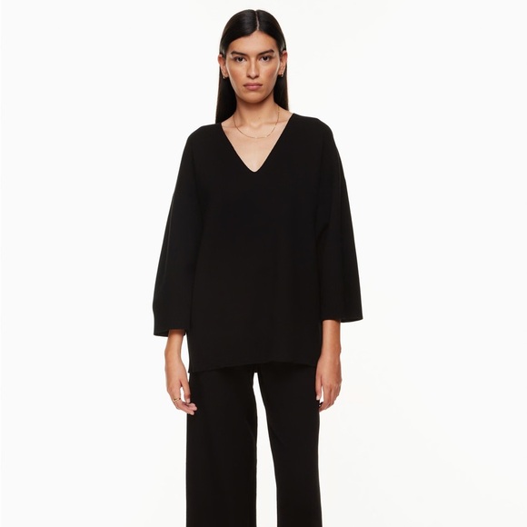 Wilfred Sweaters - Aritzia Wilfred Free Souvenir Sweater Black Size 3